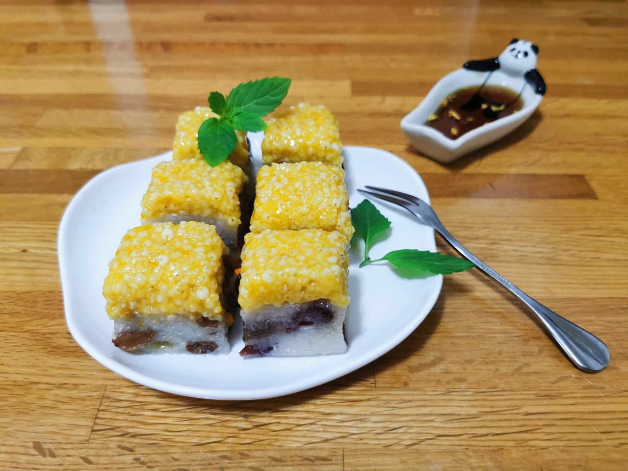 黄米凉糕（西贝莜面村•正版教程）