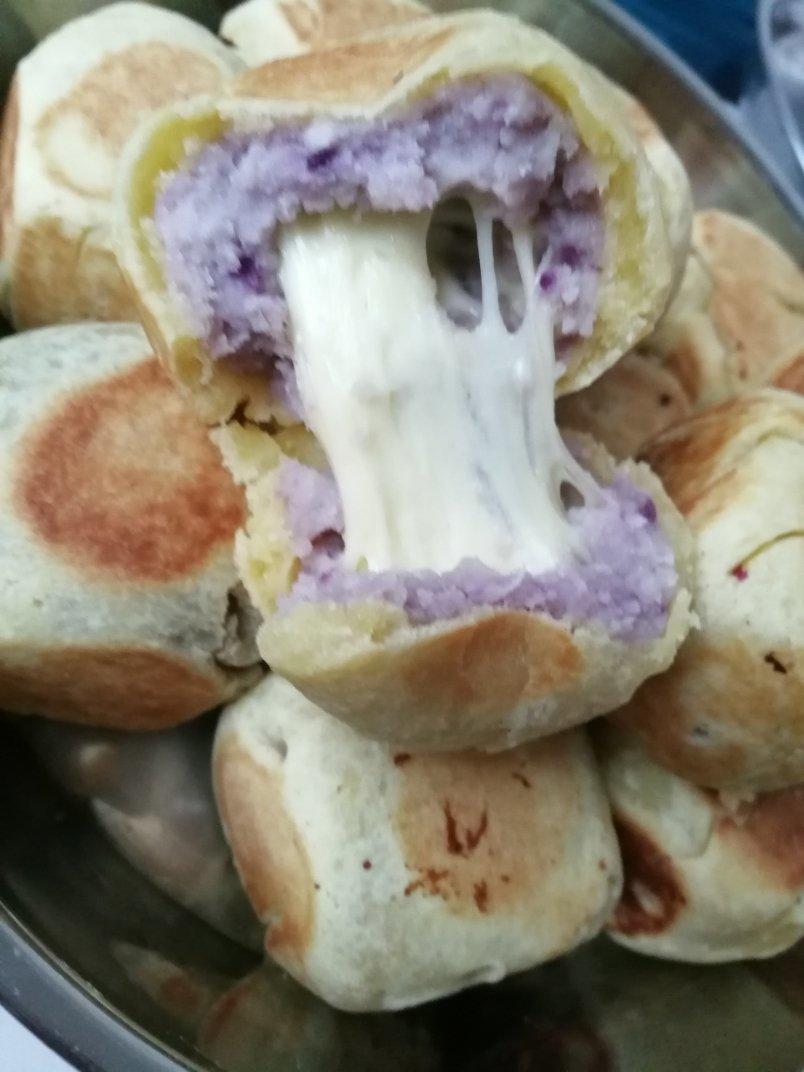 【爆浆紫薯仙豆糕】