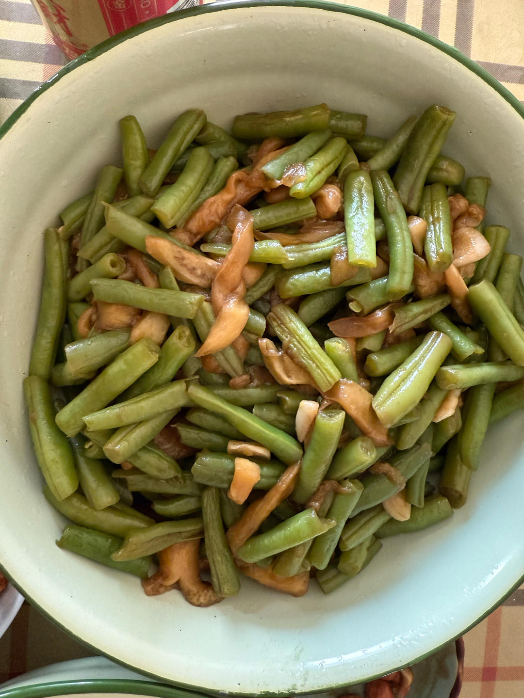 茄子炒豆角（改良版 健康少油）