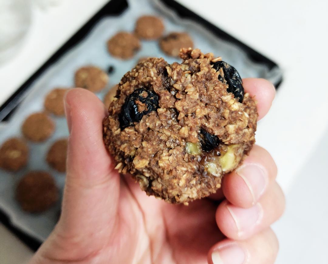 超简单的红糖燕麦饼干