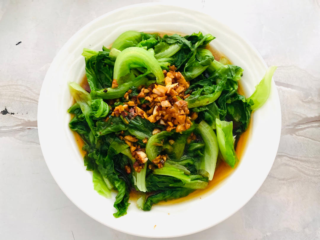 5分钟上桌的蚝油生菜