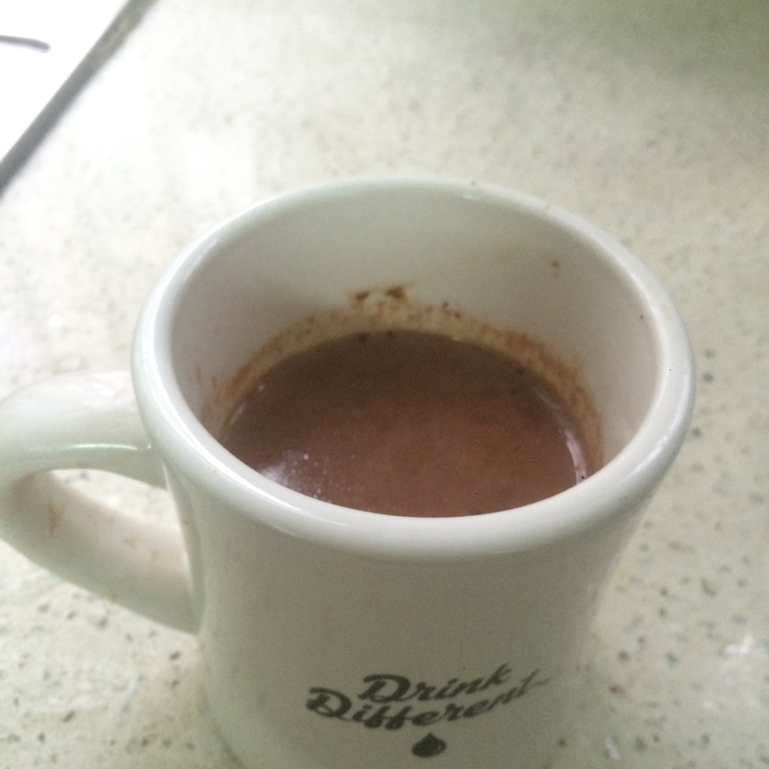 一杯有温度的热巧克力