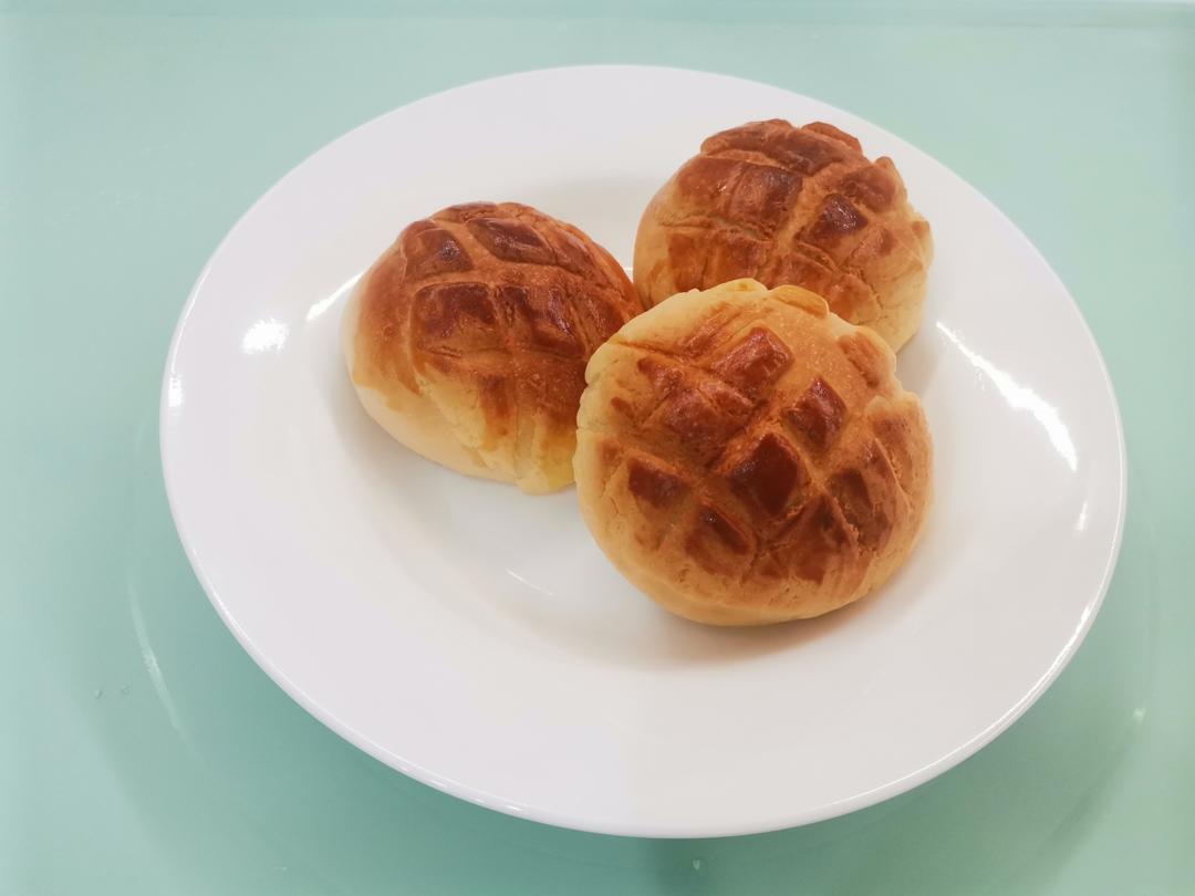 经典港式菠萝包～简单又好吃，一次成功