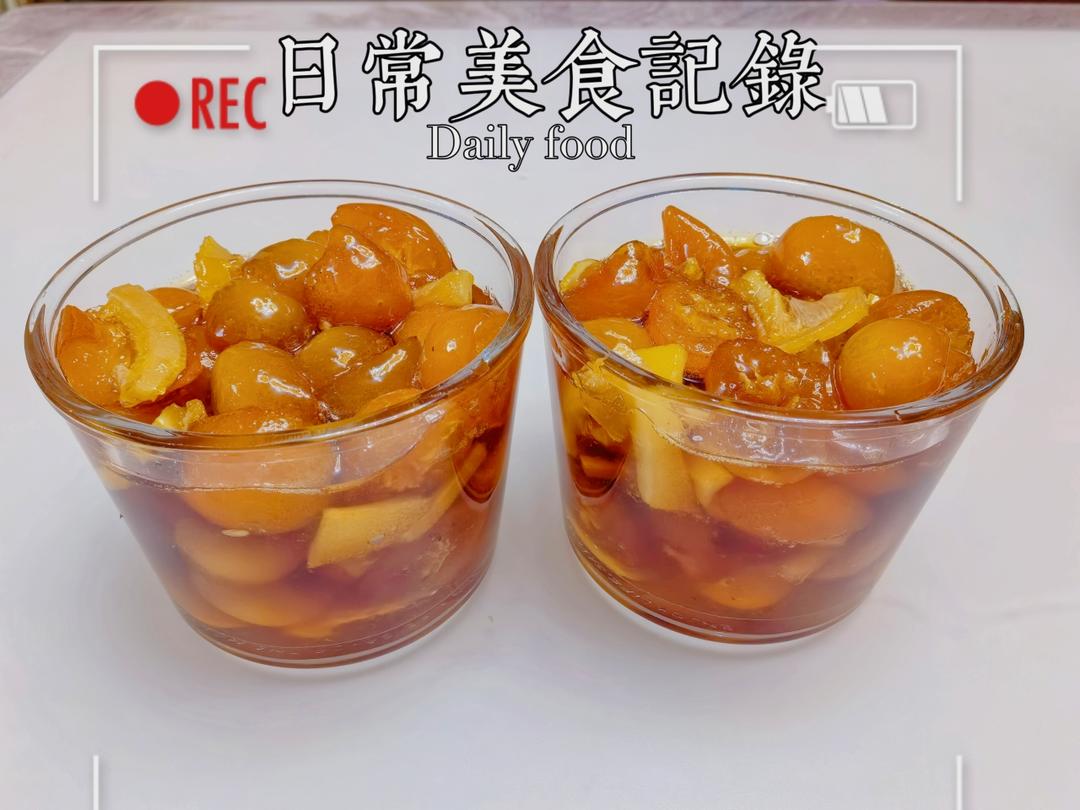 冰糖金桔柠檬膏