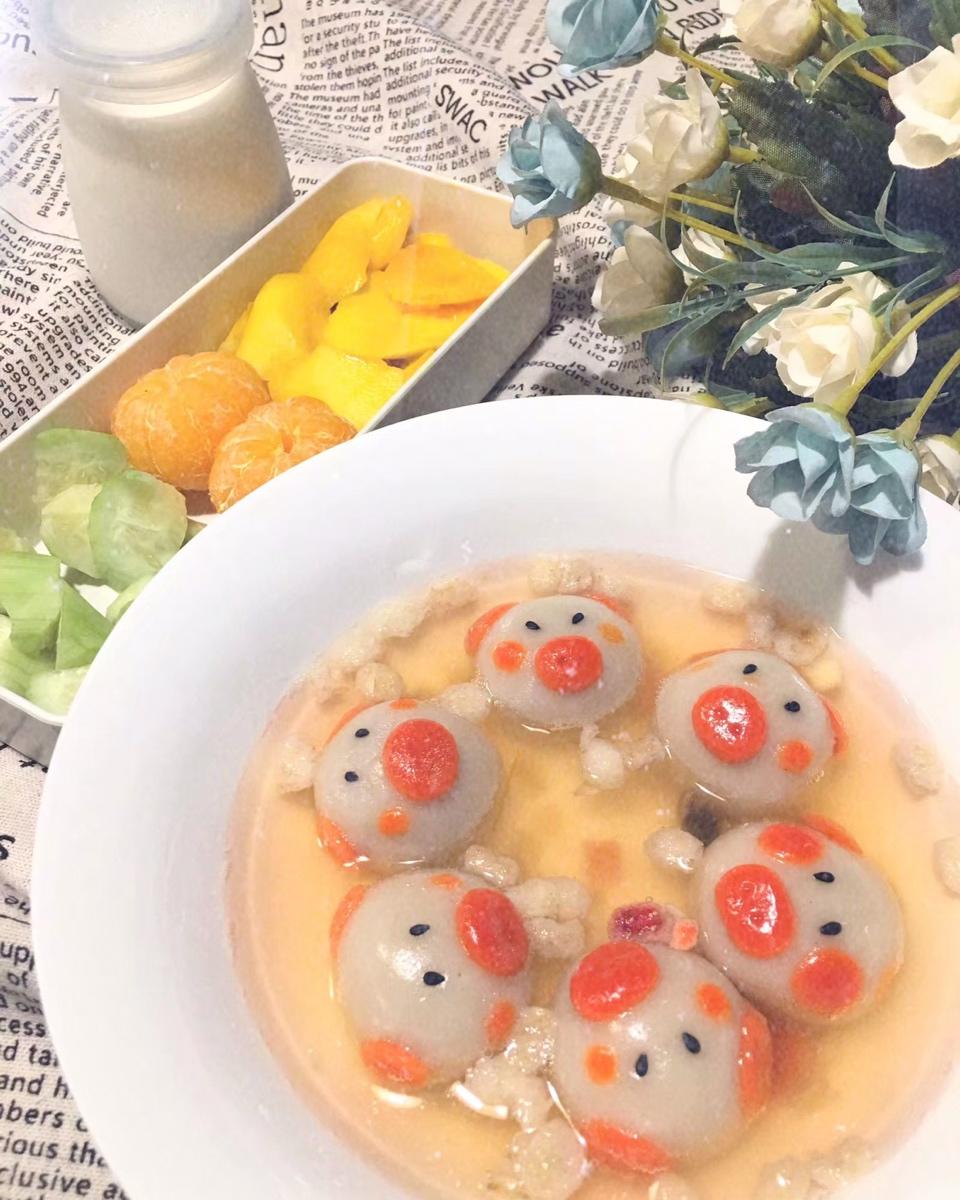 萌猪汤圆——猪年元宵