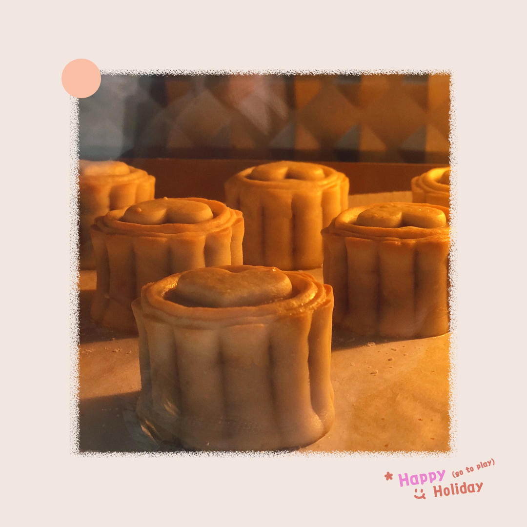 网红青团～～咸蛋黄肉松青团