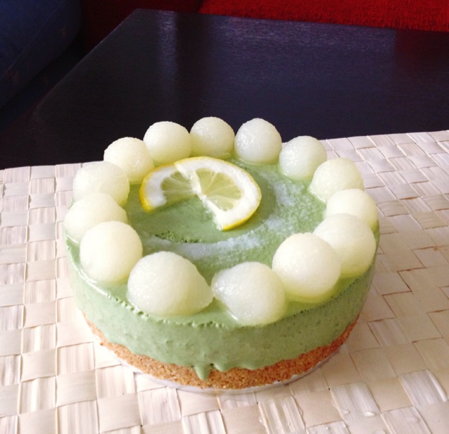 抹茶清酒冻芝士蛋糕