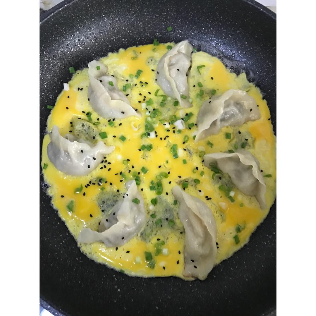 鸡蛋煎饺（零失败）
