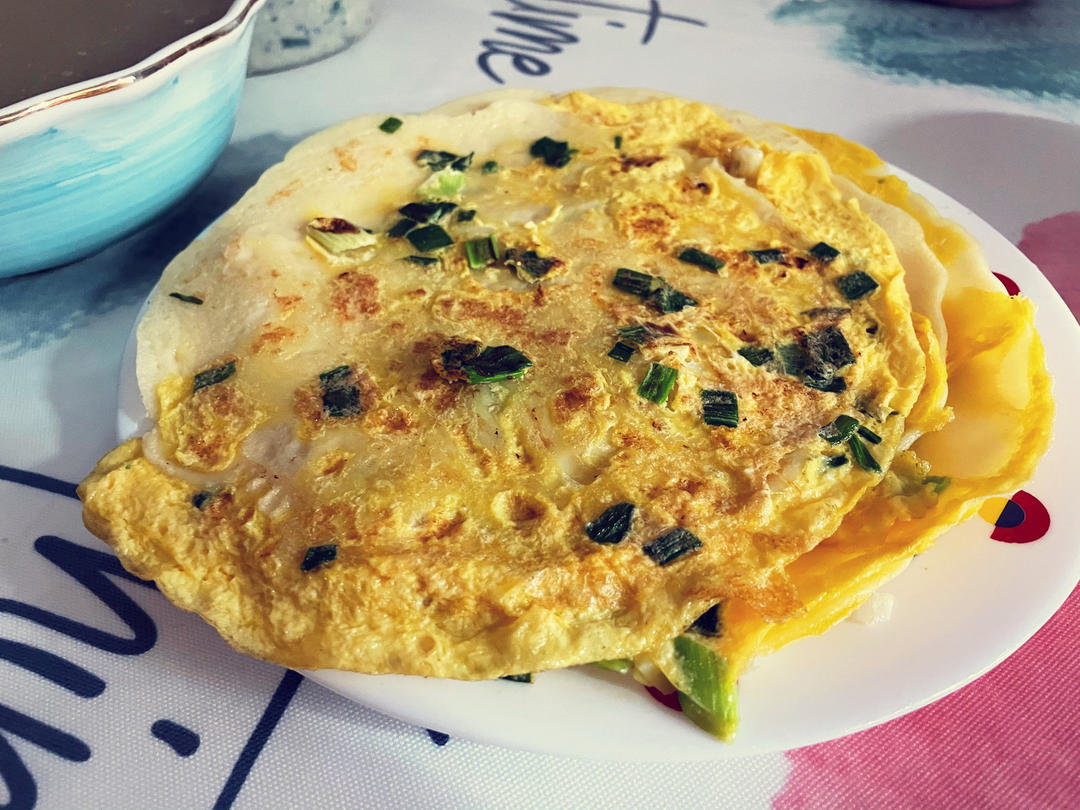 超软筋道的鸡蛋软饼