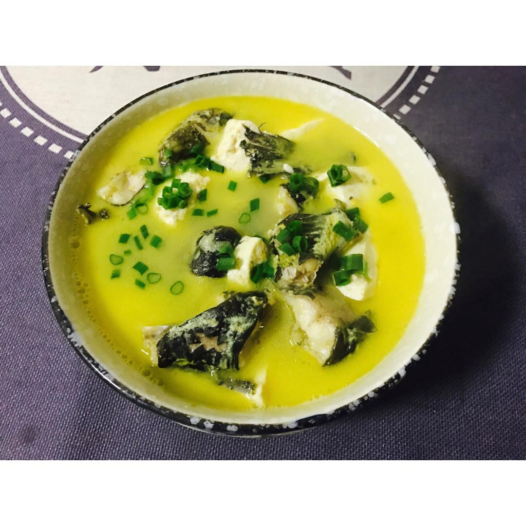黄刺鱼炖豆腐