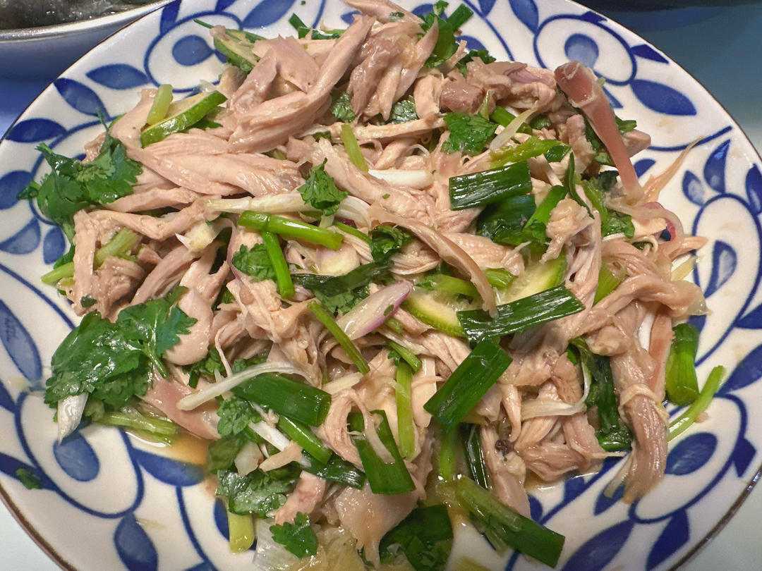 手撕鸡腿