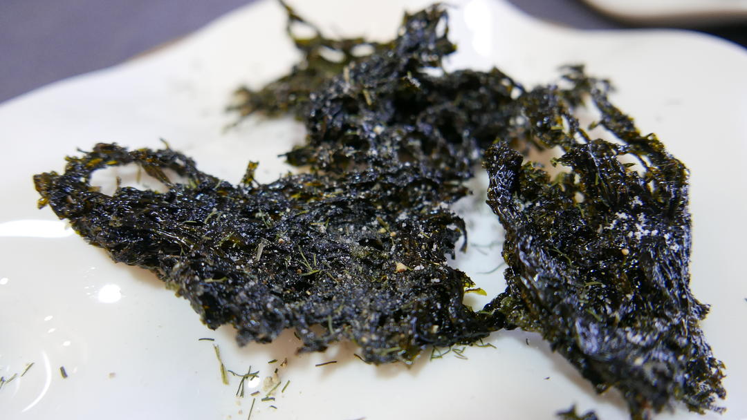 油炸酥盐紫菜——好吃得飞起来