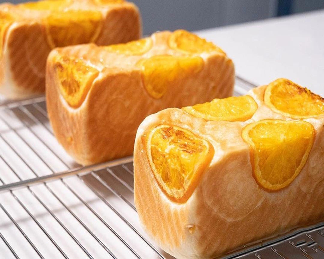 清爽的香橙吐司