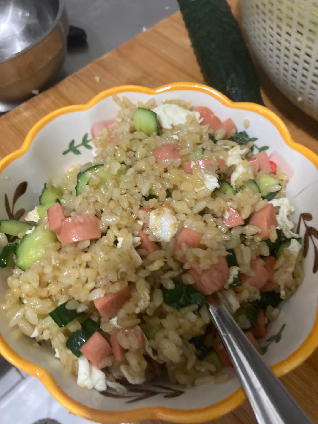 炒米饭蛋炒饭二十分钟快手家常