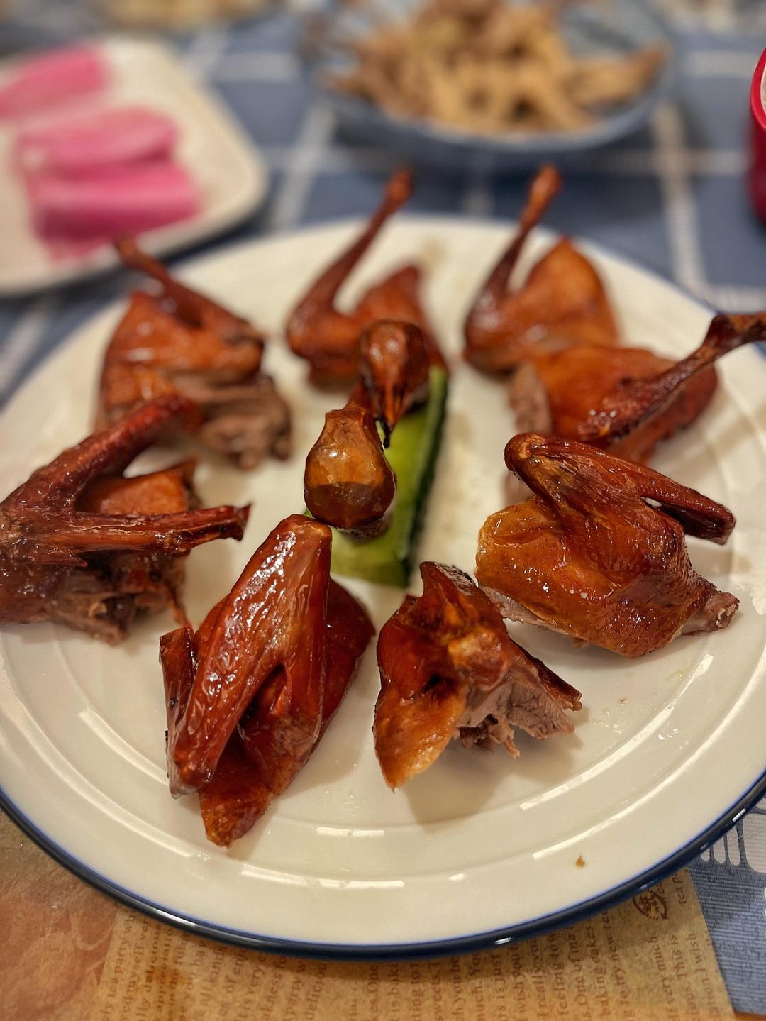 脆皮乳鸽（空气炸锅）