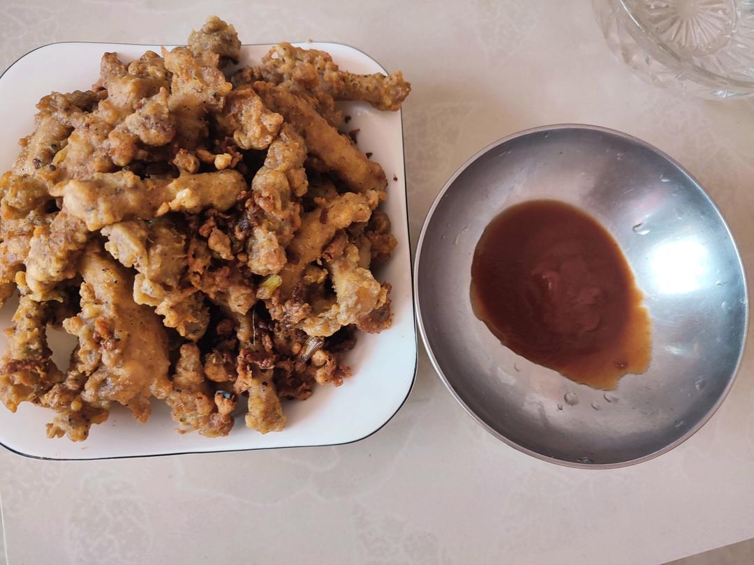 家庭简易版炸酥肉👩🏻‍🍳味道超赞哦！