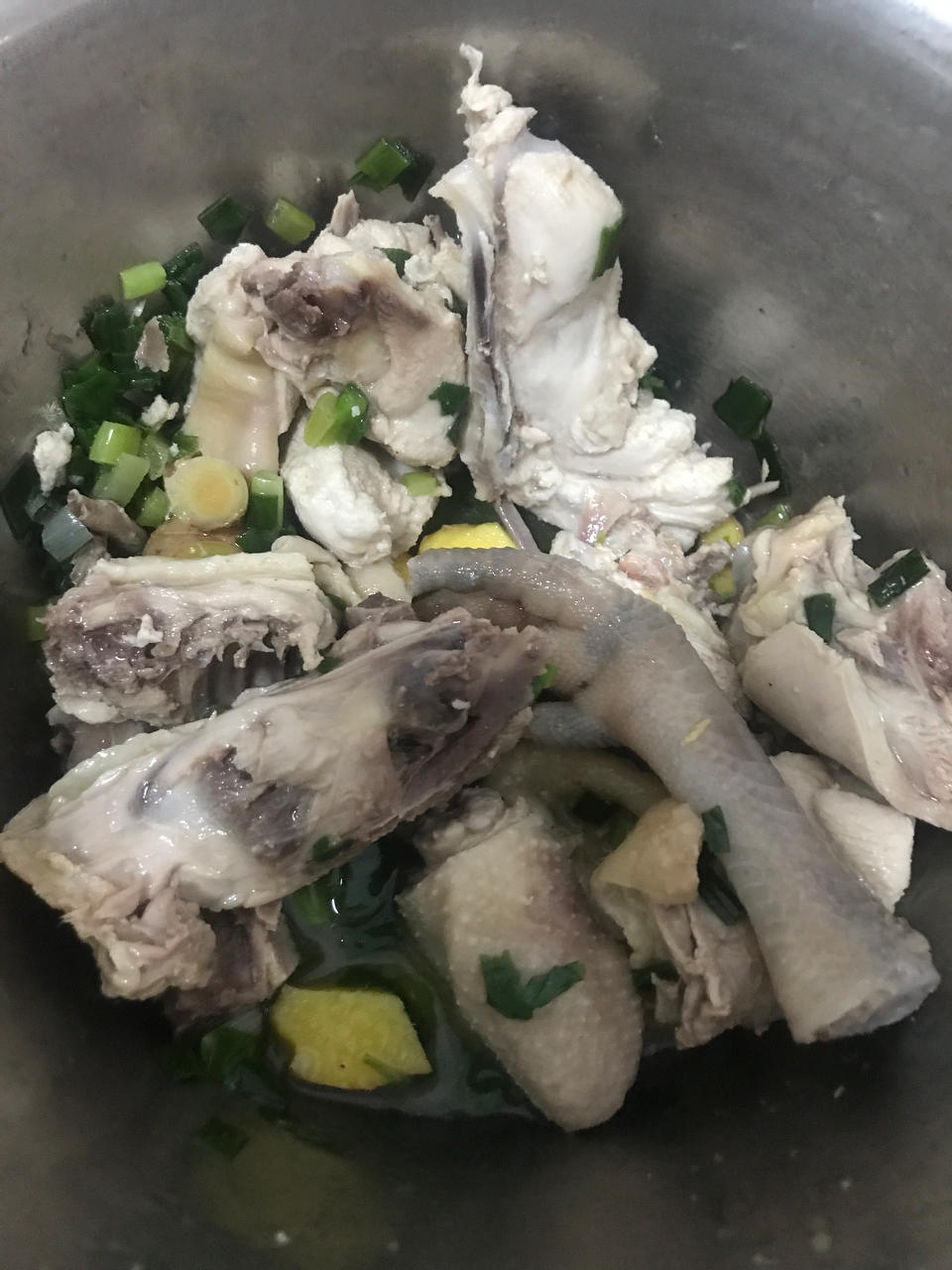 【夏日小酌】双味清远鸡（葱油+红油）