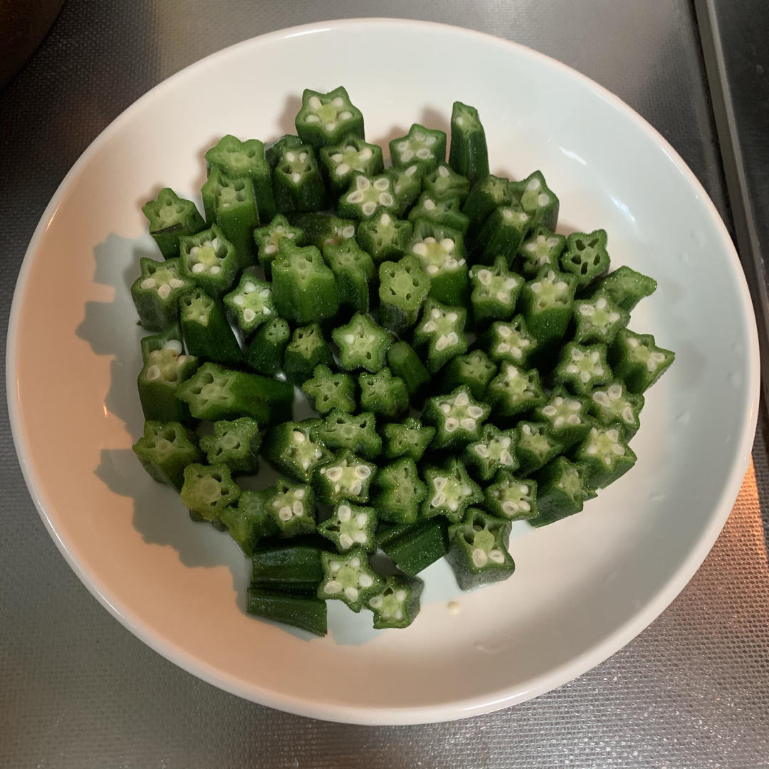 【白灼秋葵】清爽简单