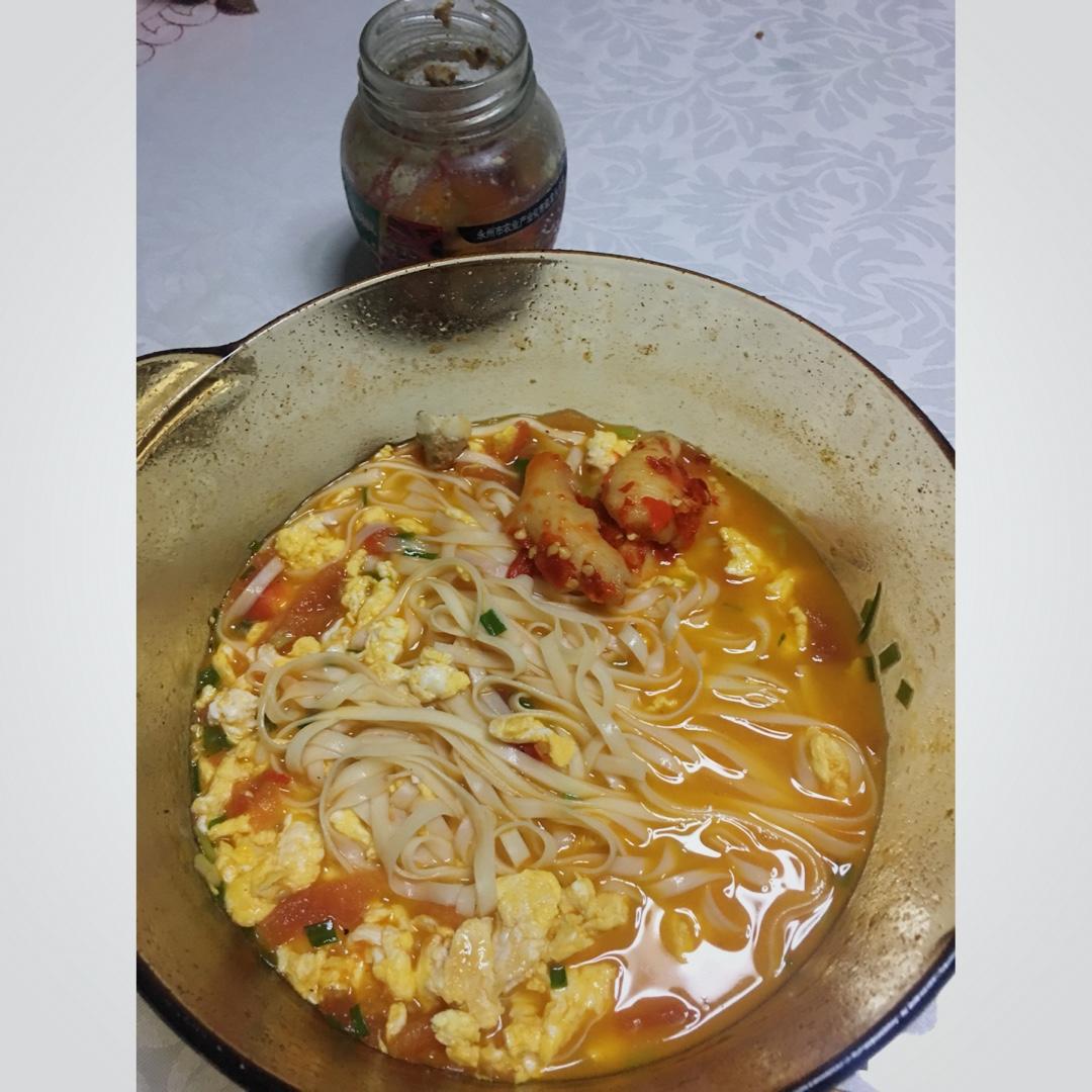 西红柿鸡蛋面