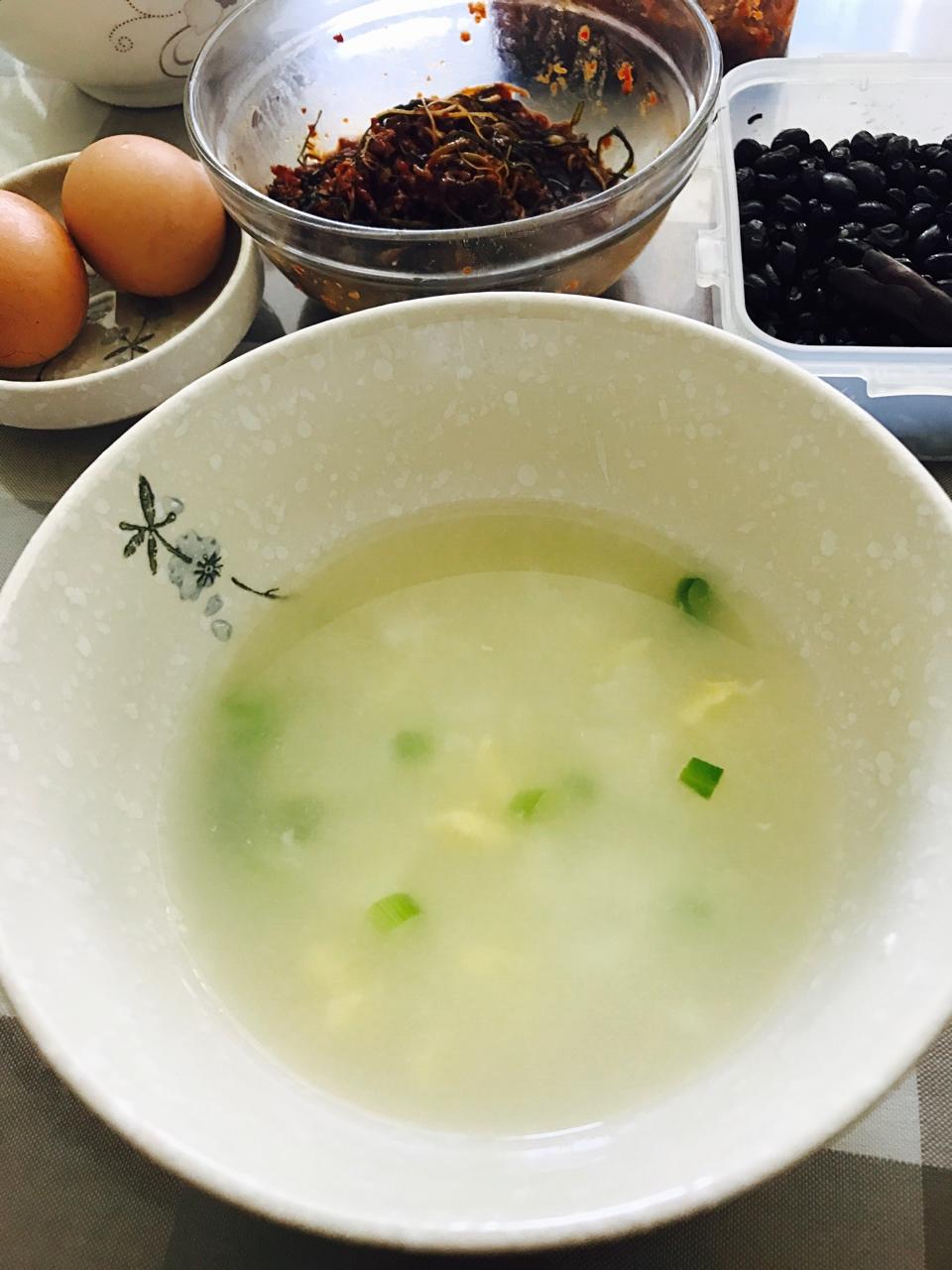 土豆丝鸡蛋汤