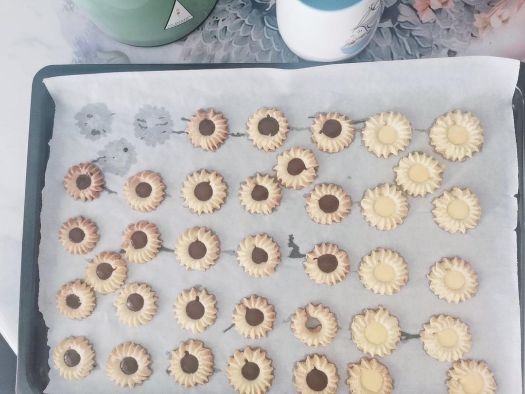 视频💍2种口味｜罗密亚曲奇｜超顺滑好挤｜花纹立体｜戒指曲奇