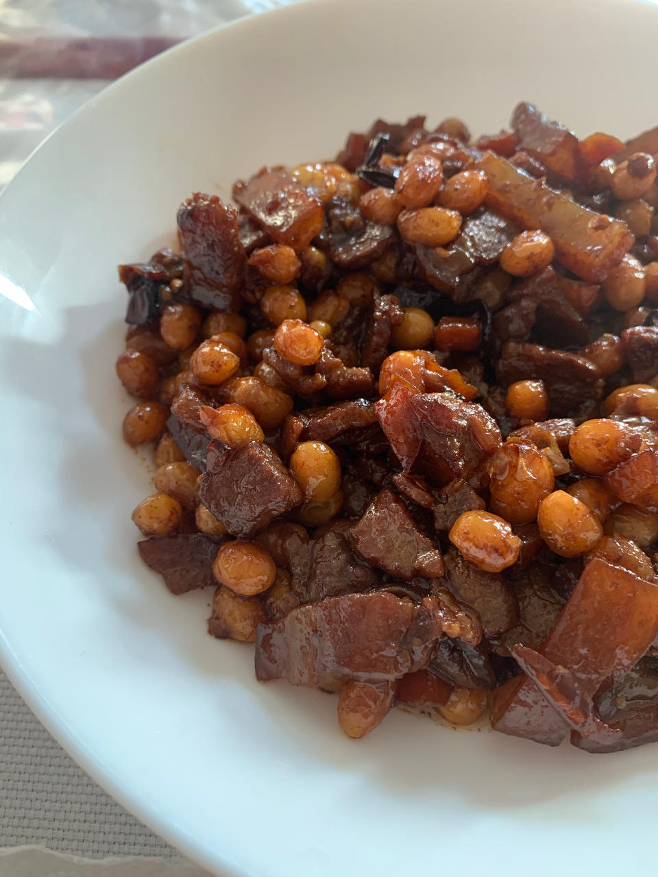 东北家常黄豆炒肉