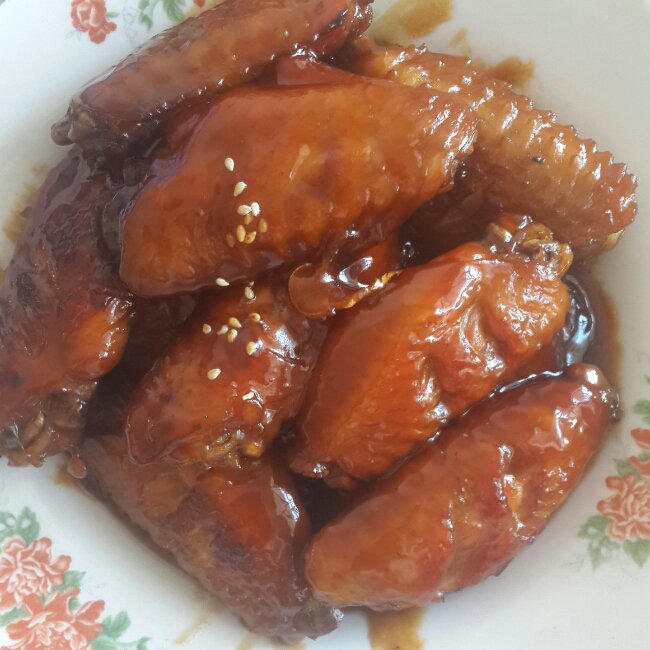 蜜汁鸡翅