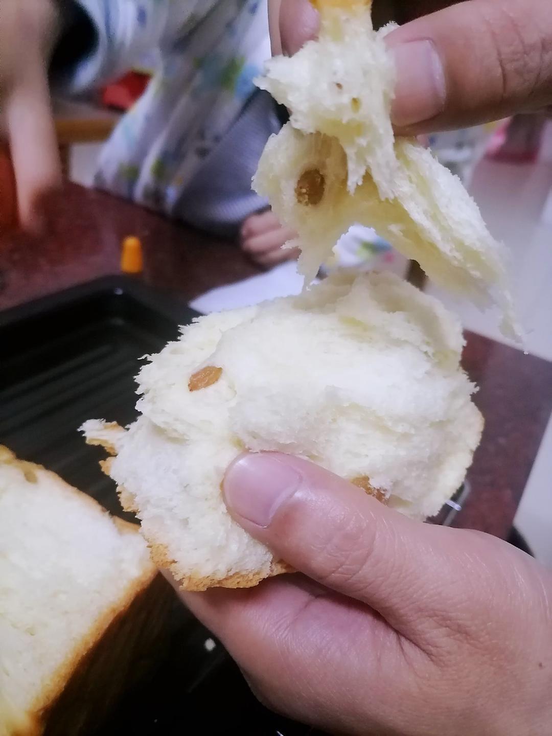 吐司，奶香手撕面包，超级香浓