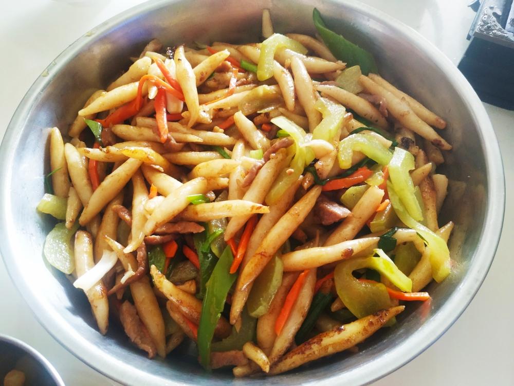 三丝银针粉的做法