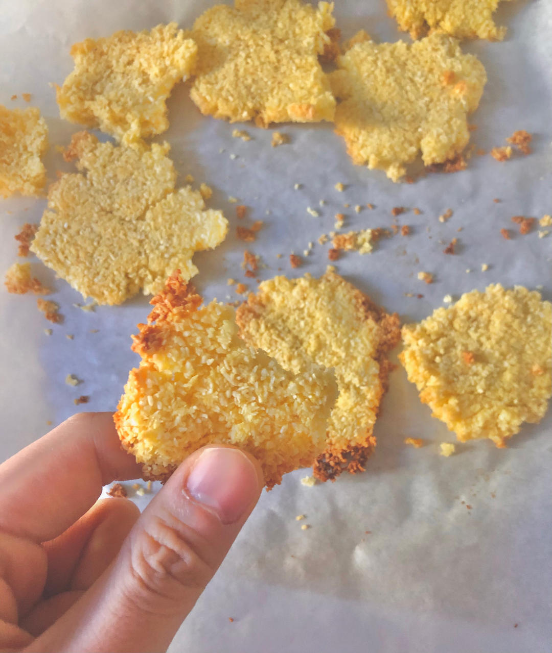 法式椰子酥饼Galette Coco｜只要四种材料 还消耗椰蓉的一款无油饼干