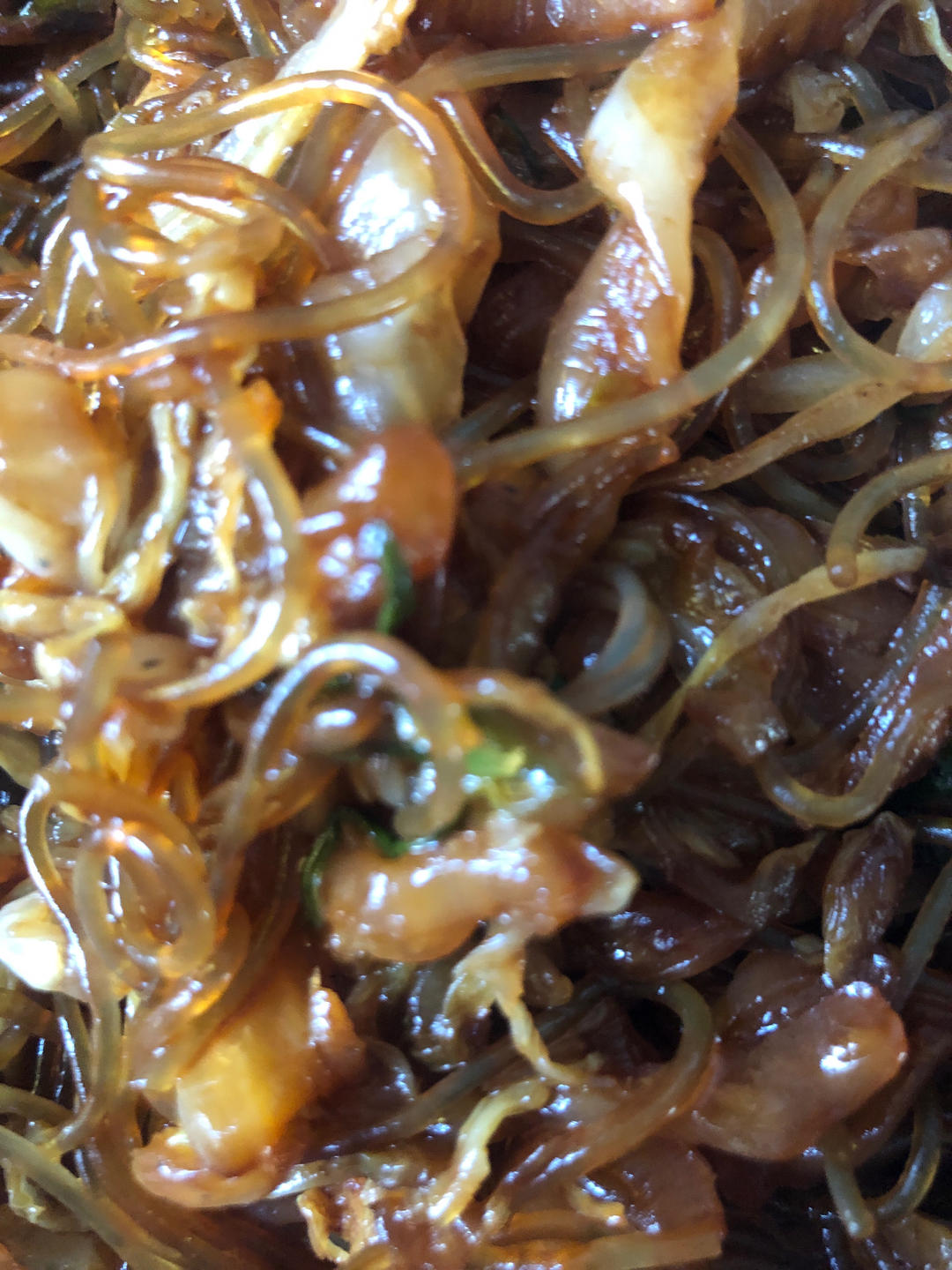 最近爱吃粉丝粉条～包菜炒粉丝