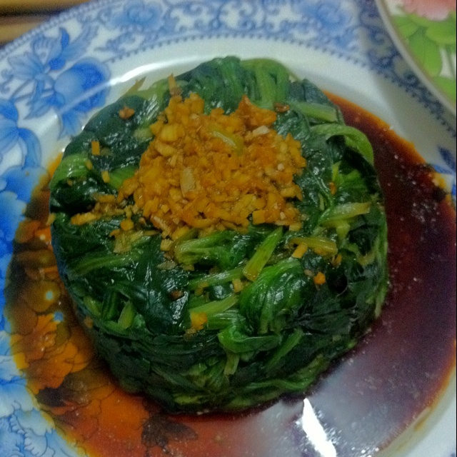 姜汁菠菜