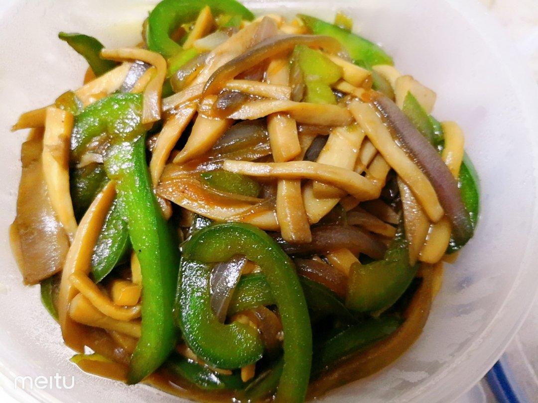 洋葱遇到杏鲍菇