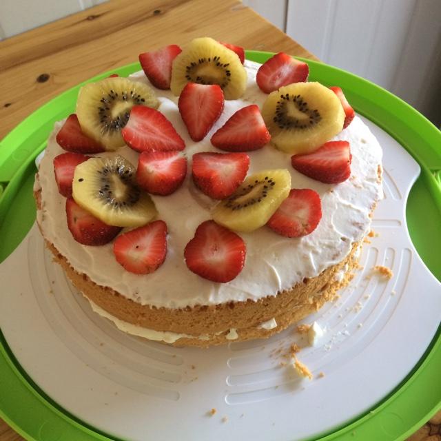 巧克力戚风裸蛋糕