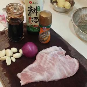 蜜汁烤猪颈肉的做法 步骤1