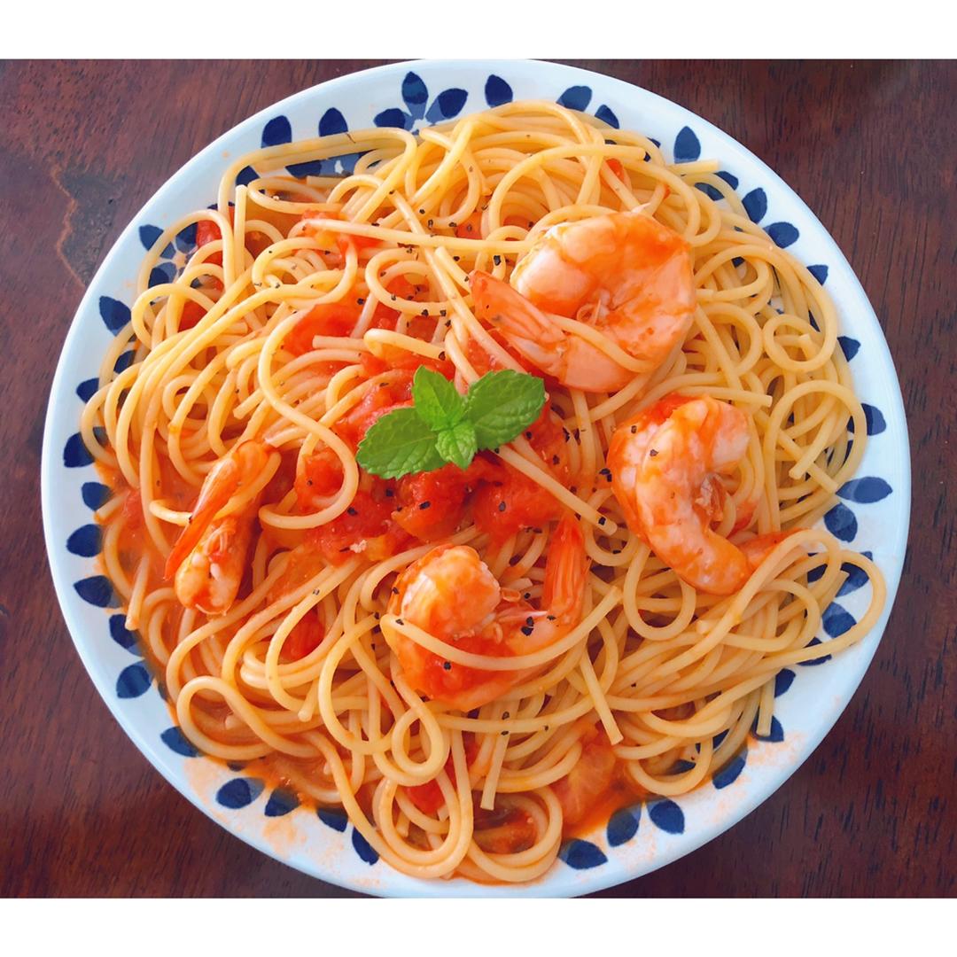 番茄肉酱意大利面