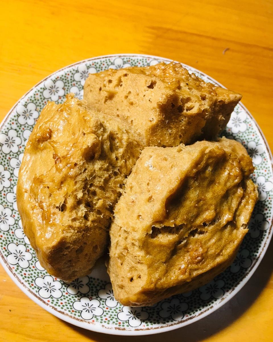 妥妥的红糖开花馒头（酵母版）