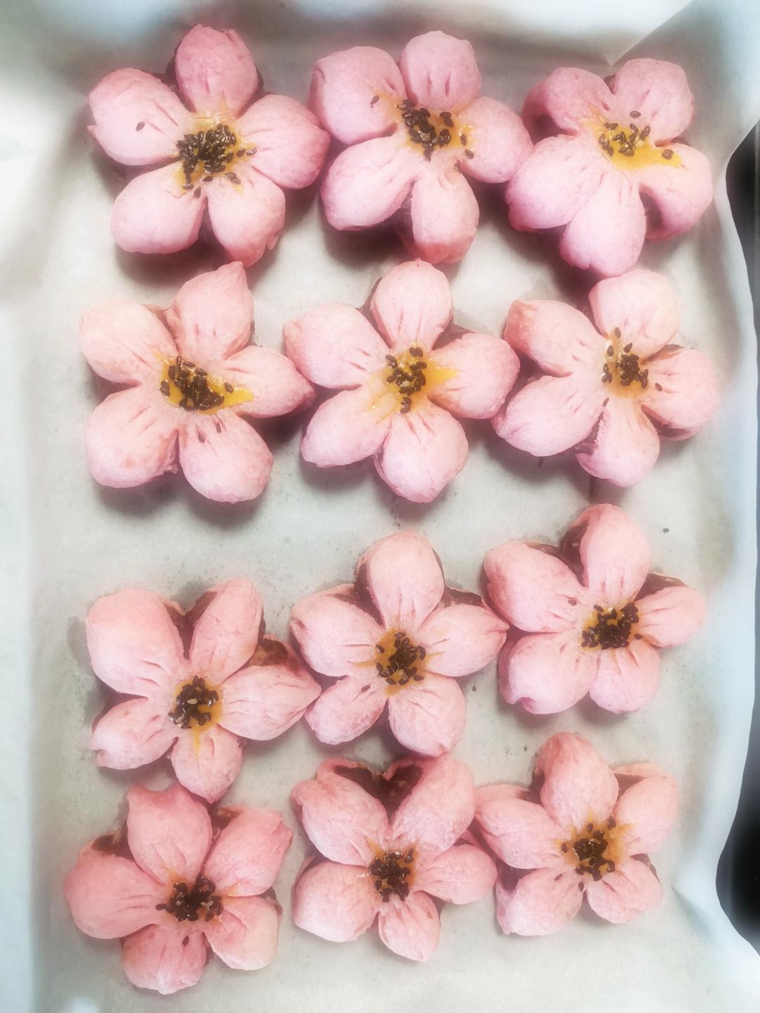 桃花酥🌸（超简单方子，一次成功）