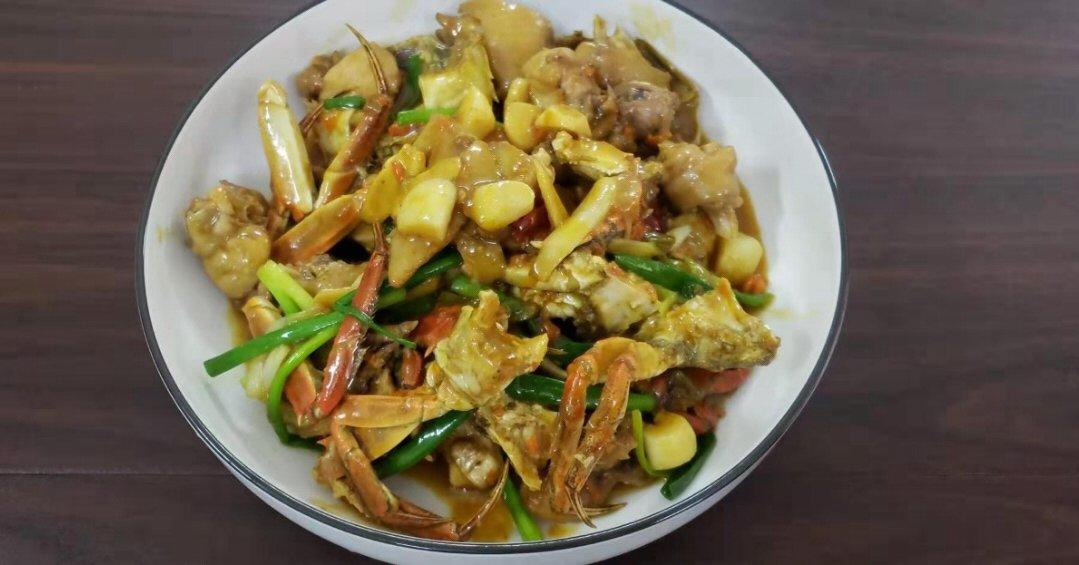 美味鸡煲蟹/鸡焖蟹煲