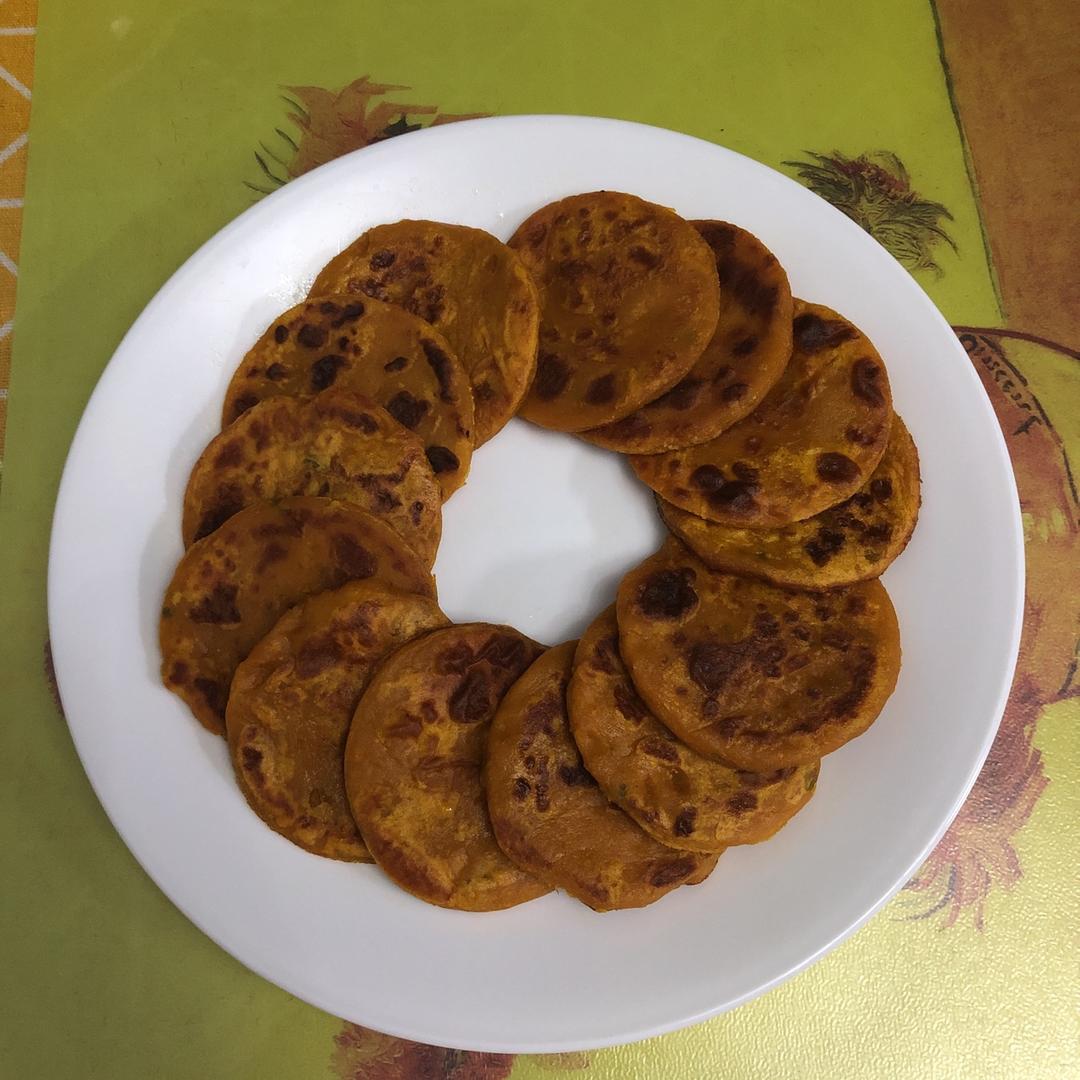 超简单的家常南瓜饼