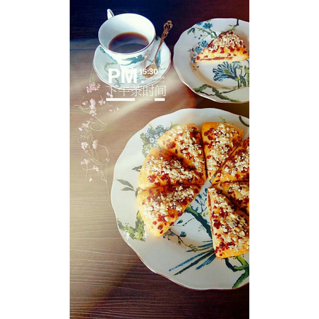 红豆蔓越莓司康（松饼）