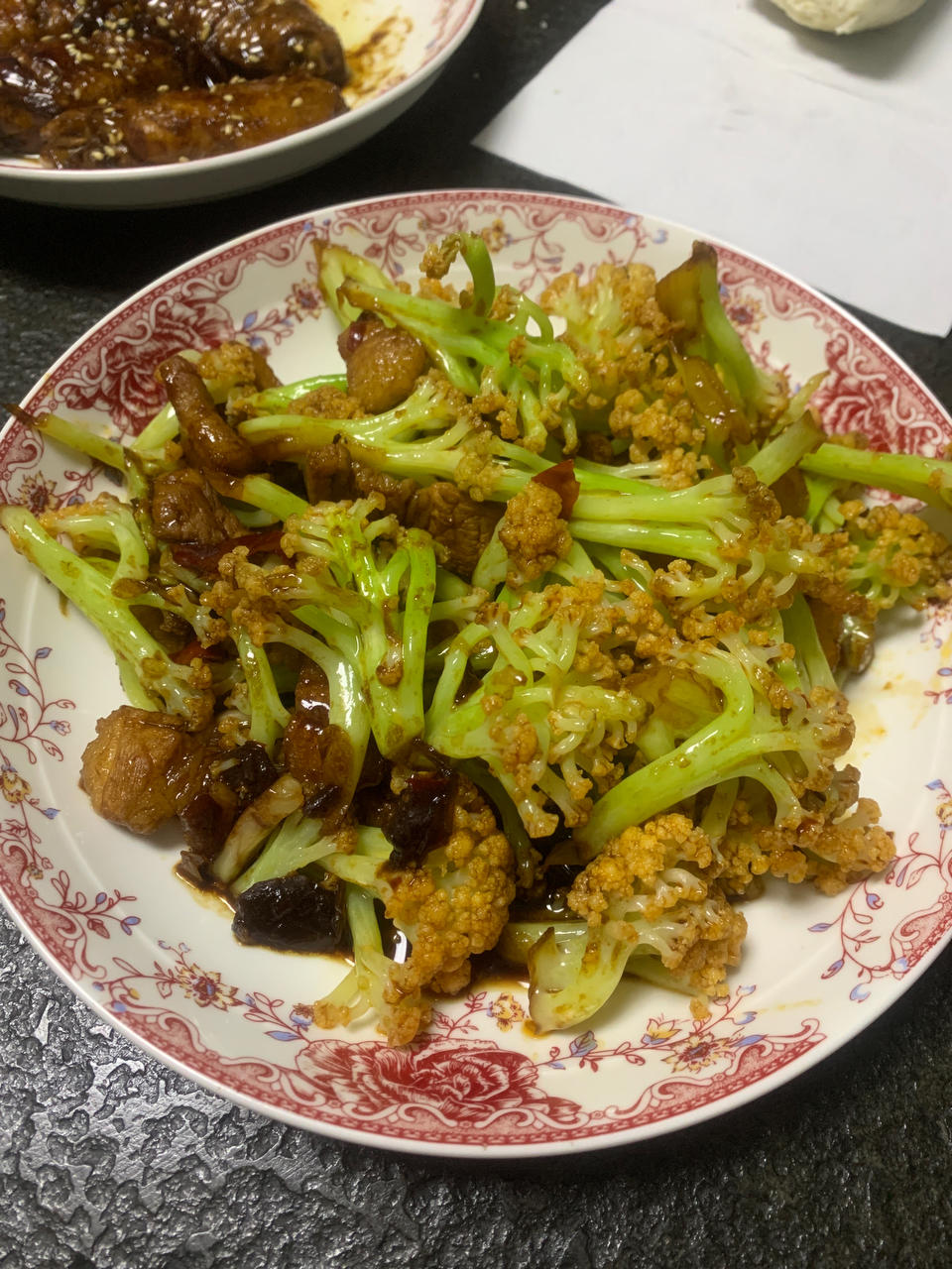 每次下馆子必点的脆脆的干锅花菜🙋