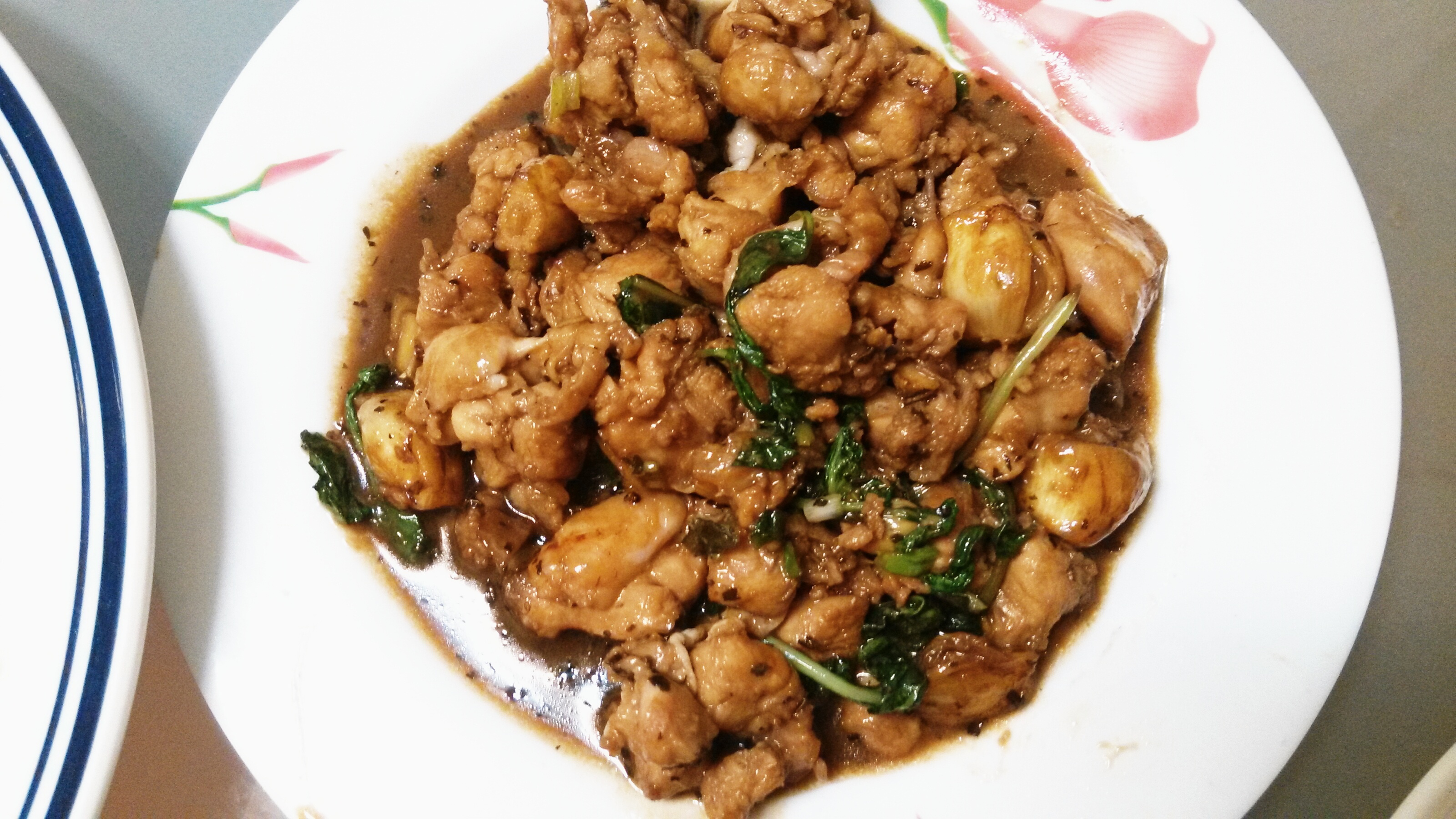 台式三杯鸡