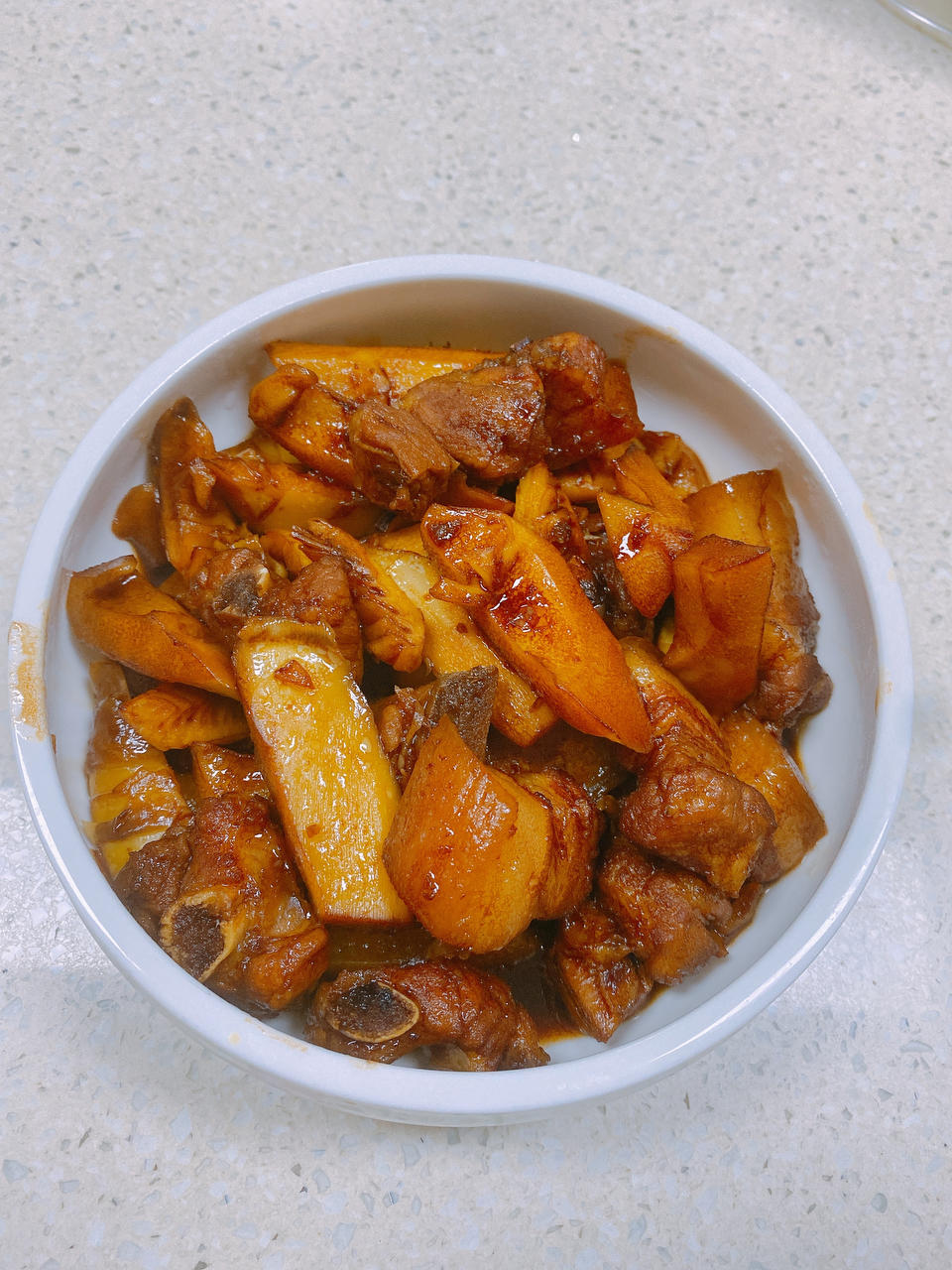 春笋烧肉（小美版外婆红烧肉）