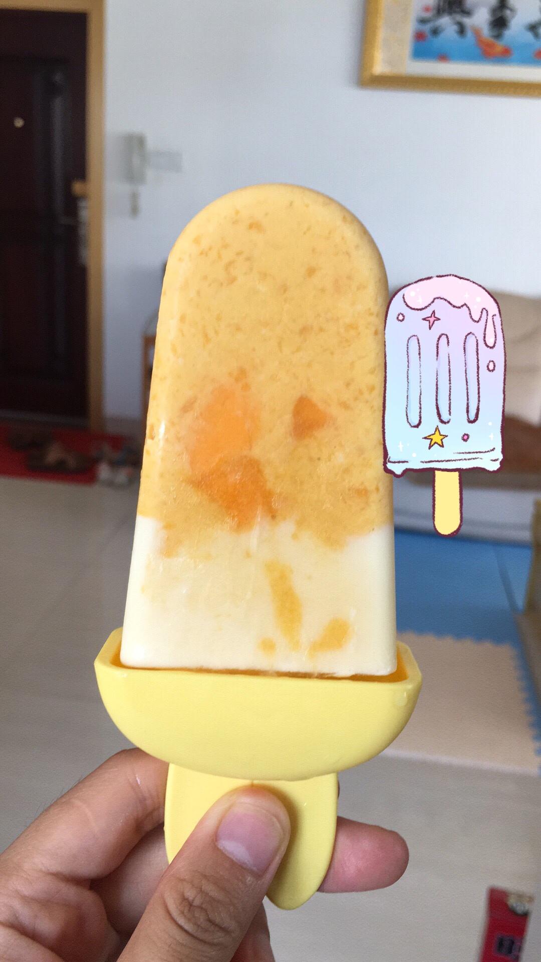 芒果冰棒的做法