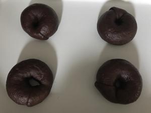 天然酵种巧克力夹心贝果的做法 步骤9
