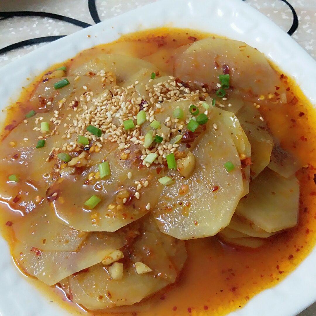 凉拌香辣土豆片