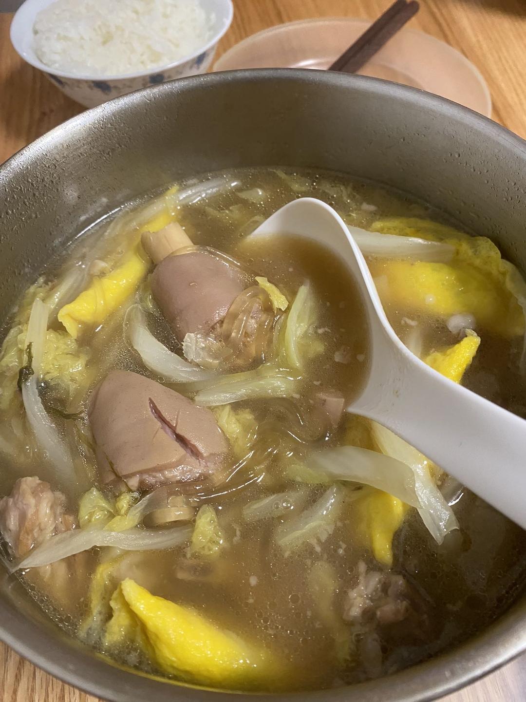 羊肉粉丝大白菜