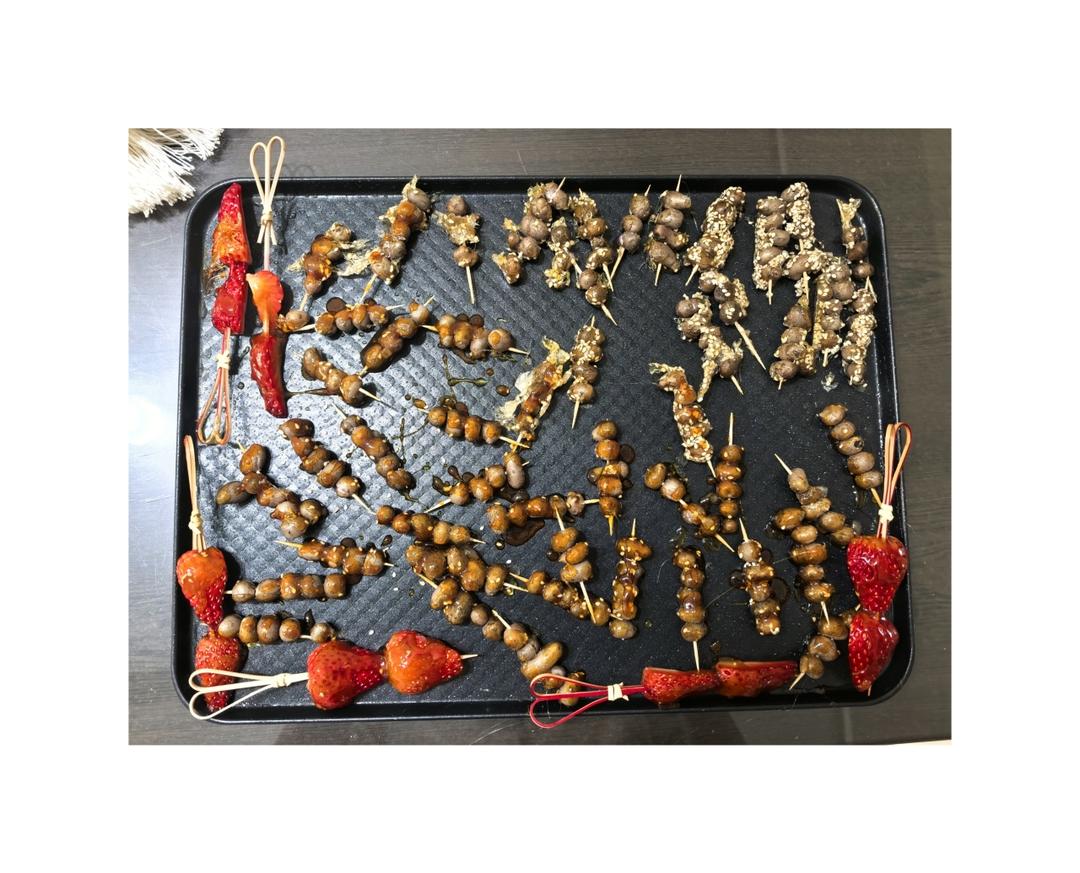 冰糖葫芦山药豆版