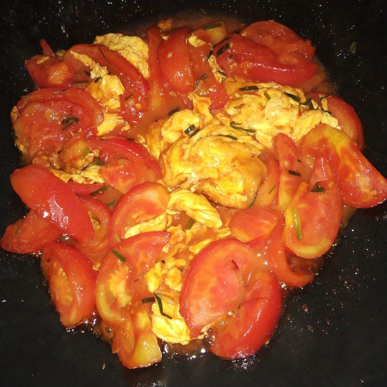 西红柿炒鸡蛋
